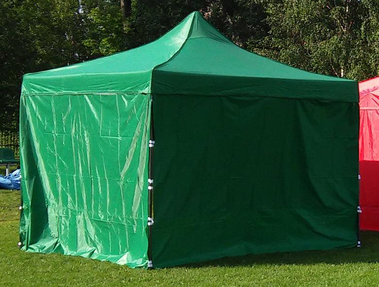 Шатер-гармошка быстросборный, тент палатка Helex 4220 зеленый 4 кв./м - фото 4 - id-p88909214