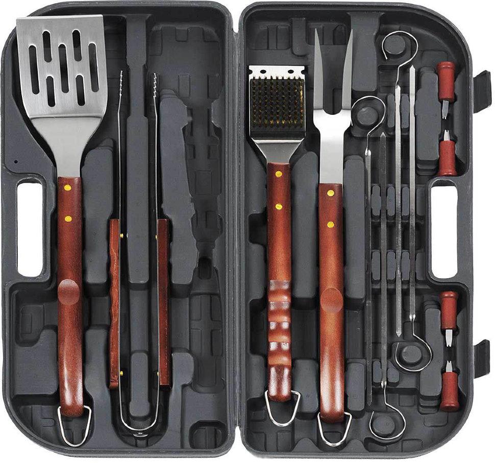 Набор для гриля Green Glade GB008 подарочный в чемодане (12 предметов), фото 1