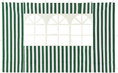 Стенка для садового тента Green Glade 4110 2х3 м полиэстер, с окном, зеленая