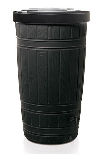 Водосборник для дождевой воды Woodcan 265 л черный - фото 1 - id-p88909331