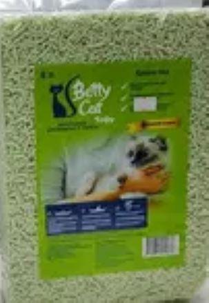 Betty Cat To Fu Наполнитель соевый ТОФУ зеленый чай 6L (2,5кг) - фото 2 - id-p88909980