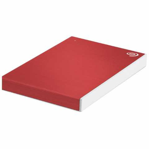 Внешний HDD Seagate 1Tb One Touch Красный Пластик STKB1000403
