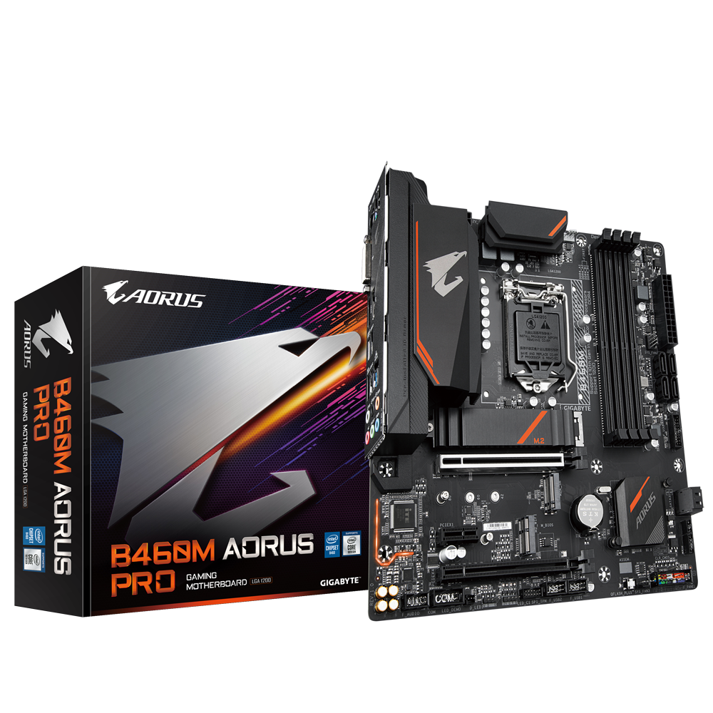 Материнская плата Gigabyte B460M AORUS PRO