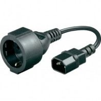 Переходник CyberPower (EX10015BKC14-DE) с компьютерной на евророзетку IEC C14 - Schuko EX10015BKC14-DE