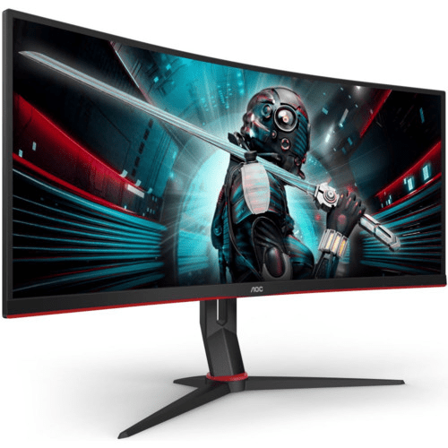 Монитор Игровой 34" AOC CU34G2/BK/01 Black