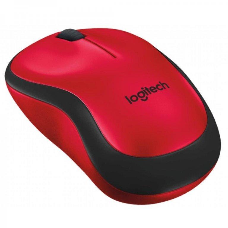 Мышь беспроводная Logitech Wireless Mouse M220 SILENT Red 910-004880