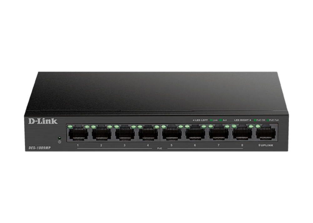 Коммутатор D-link DES-1009MP/A1A
