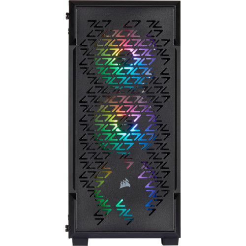Компьютерный корпус Corsair iCUE 220T RGB Airflow Tempered Glass ATX-Mini-ITX, Черный CC-9011173-WW