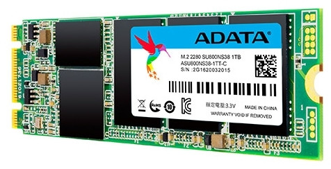 Жесткий диск SSD ADATA SU800N38 1TB M.2