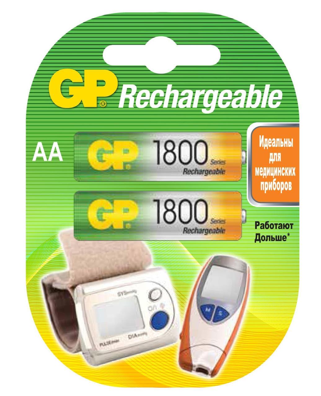 Аккумуляторы GP 180AAHC-2CR2