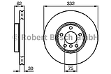 Тормозной диск Bosch BMW X5 E53 пер 3.0-4.4 X3 E83 3.0 986478974, фото 2