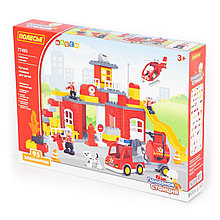 Конструктор аналог Лего дупло lego "Макси" - "Пожарная станция" 95 деталей