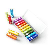 Батарейки ЭКОЛОГИЧЕСКИЕ, Xiaomi, ZMI Rainbow 5 AA NQD4000RT (AA501), 1.5V / 10 шт в упаковке, фото 1
