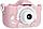 Детский цифровой фотоаппарат Childrens Fun Camera Kitty, розовый, голубой, фото 2