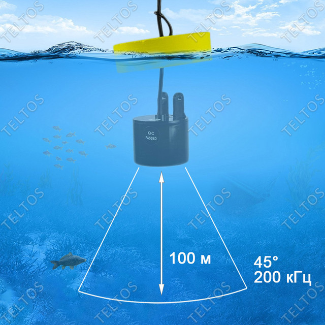 Проводной датчик эхолота FF718 Licd