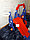 Детская горка с качелей Машинка синий/красный, фото 8