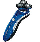 Бритва Centek CT-2170 (синий) ротор 3D, ВЛАЖНОЕ БРИТЬЁ, 3 плав.головки, 2-ные лезвия, до 50 мин работы