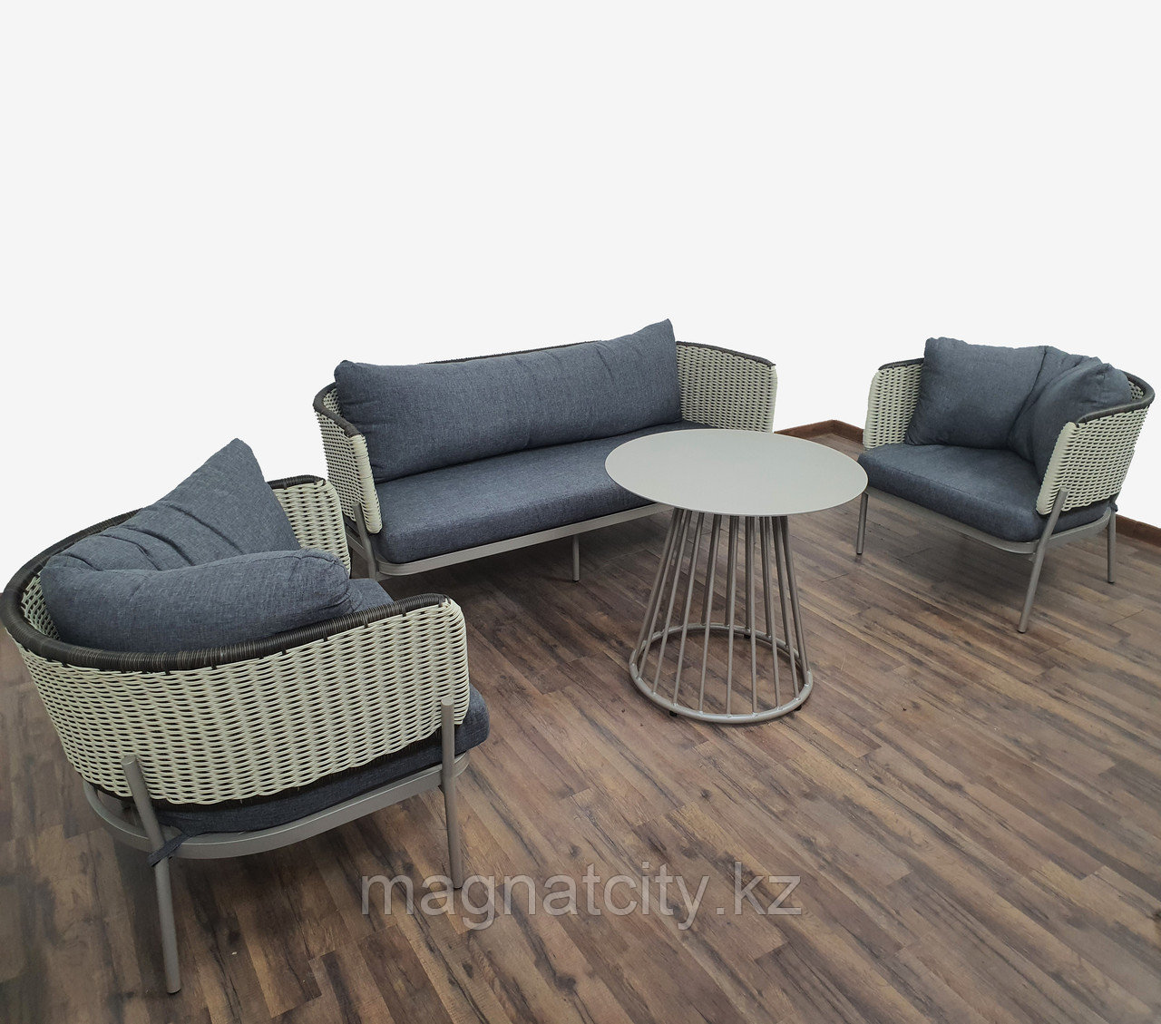 Комплект мебели журнальный "Кёльн" (стол + диван + 2 кресла) - фото 1 - id-p88934814