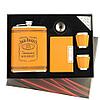 Набор подарочный для виски с фляжкой и стопками «Whiskey Brands» (Johnnie Walker Steel), фото 2