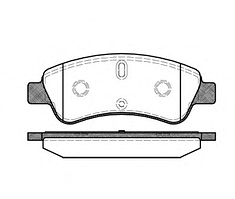 Тормозные колодки YOTO G-477(MD 8309)(REMSA 840.10)