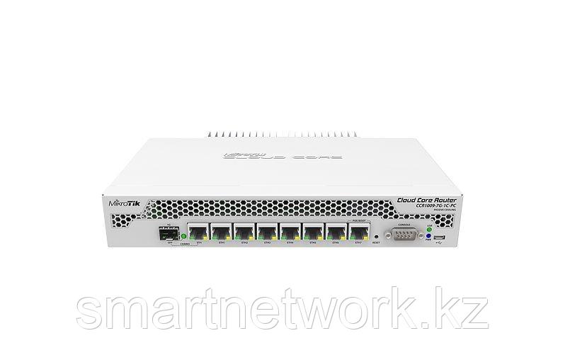 Маршрутизатор MikroTik Cloud Core Router 7x Gb (CCR1009-7G-1C-PC)