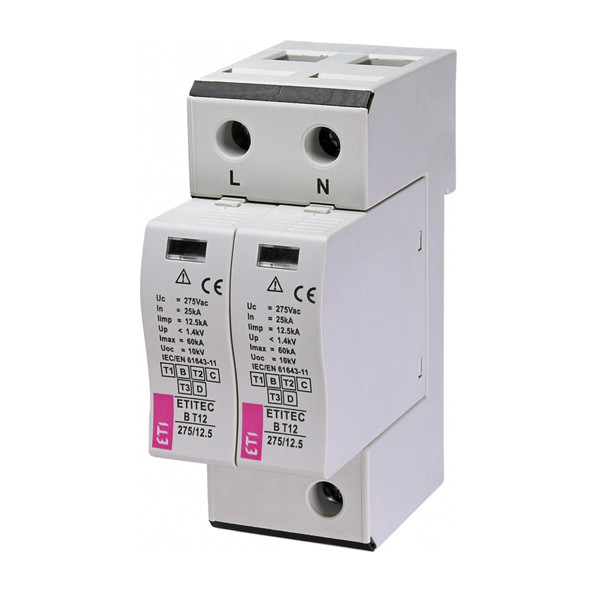 Ограничитель перенапряжения ETITEC B T12 275/12,5 2+0