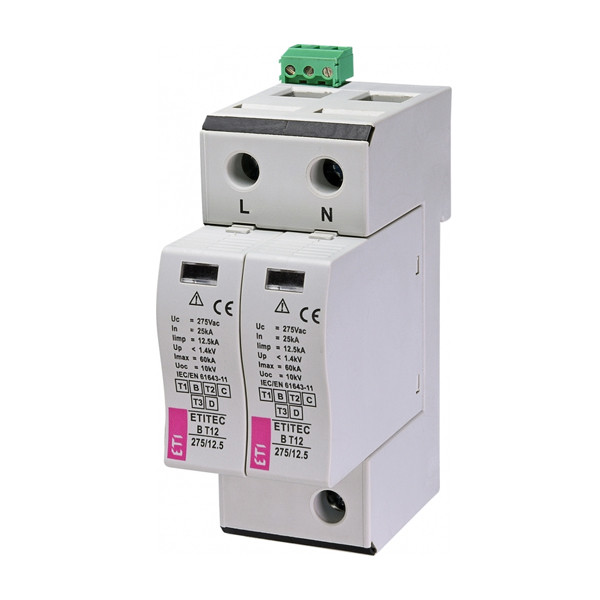 Ограничитель перенапряжения ETITEC B T12 275/12,5 2+0 RC