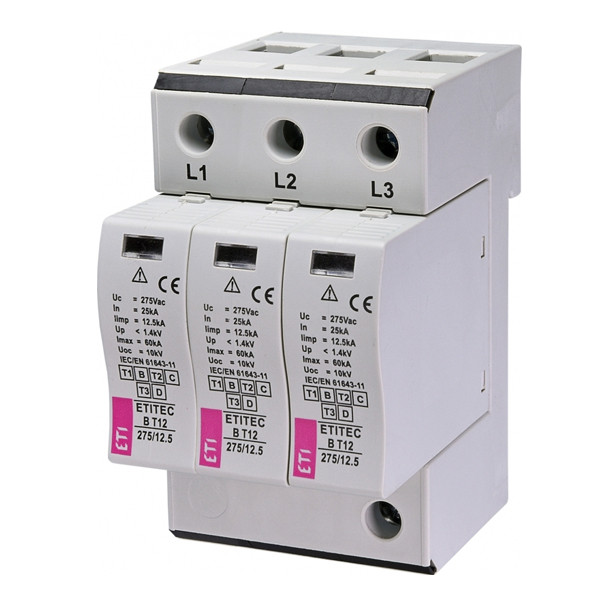 Ограничитель перенапряжения ETITEC B T12 275/12,5 3+0