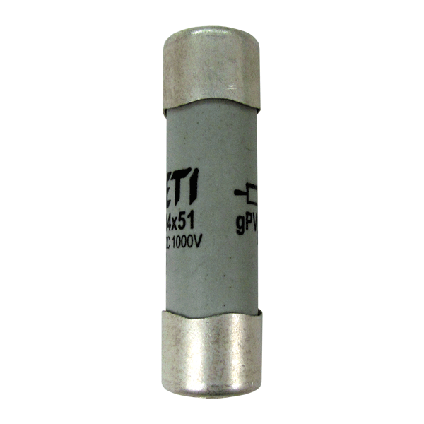 Цилиндрический предохранитель ETI CH14x51 gPV 25A/1000V DС