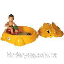 Песочница PARADISO TOYS с крышкой Кролик