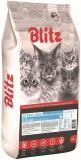 BLITZ Classic STERILISED КУРИЦА 2кг сухой корм для стерилизованных кошек CHICKEN