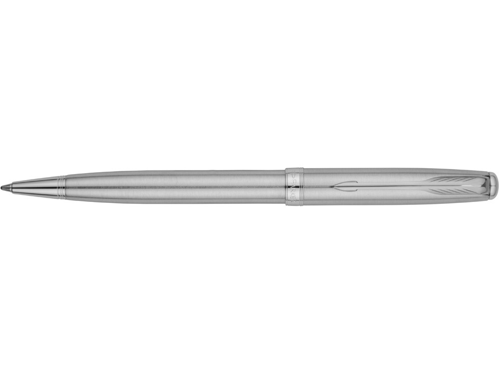 Ручка шариковая Parker модель Sonnet Stainless Steel СT в футляре - фото 6 - id-p88981592