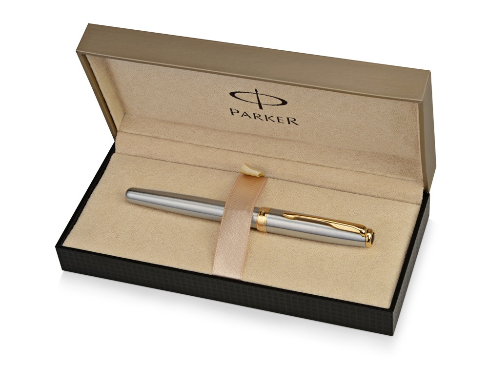 Ручка-роллер Parker модель Sonnet Stainless Steel GT - фото 6 - id-p88981593