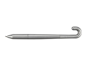 Подставка-ручка под канцелярские принадлежности Зонтик, серебристый, фото 3