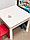 Многофункциональный развивающий стол⁣⁣ LEGO + LEGO DUPLO с двумя стульчиками и двумя рабочими поверхностями, фото 7