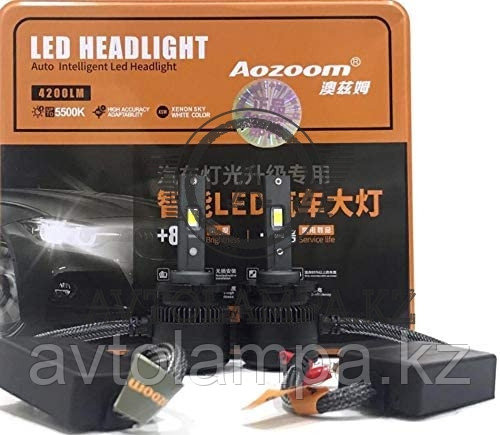 Aozoom Led Headlight 2020 4200LM 5500K H4 (комплект), фото 1