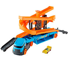 Hot Wheels автовоз с треком Крутой спуск