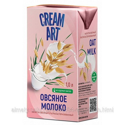 Creamart овсяное молоко, 1 л