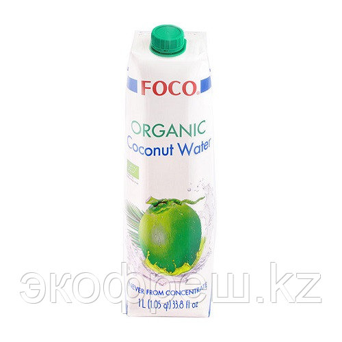 Foco кокосовая вода органик, 1 л - фото 1 - id-p88991726