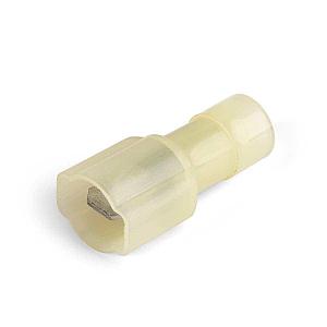 Разъем плоский полностью изолированный «папа» РПИ-П(н) 6.0-(6.3) серия ПРОФИ в нейлоновом корпусе