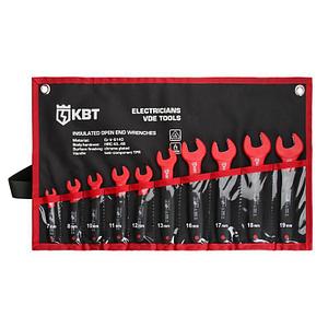 Набор диэлектрических однорожковых ключей НИИ-10 серия ПРОФИ для работ под напряжением до 1000 В, стандарт VDE