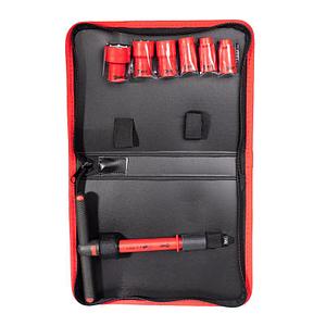 Набор диэлектрического инструмента 3/8" НИИ-14 серия ПРОФИ торцевые шестигранные головки с Т-образной