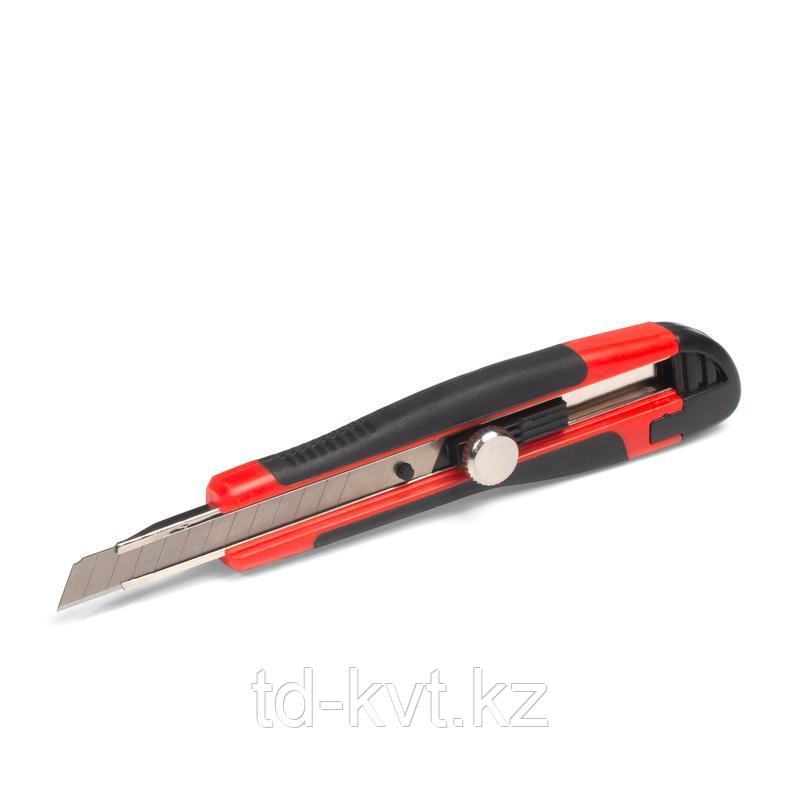 Нож строительный монтажный с выдвижным секционным лезвием НСМ-01 - фото 1 - id-p88992597