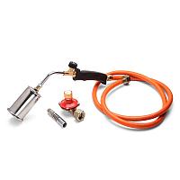 Горелка пропановая ПГ серия ПРОФИ с редуктором и комплектом насадок для термоусадки и пайки