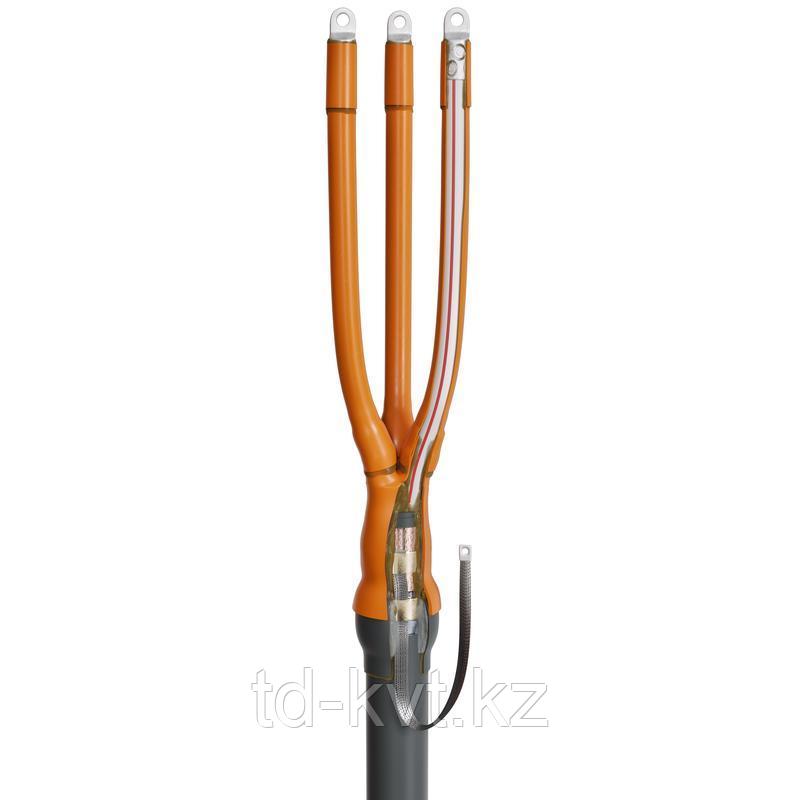 Концевая кабельная муфта для кабелей с пластмассовой изоляцией до 6 кВ 3ПКТп-6-150/240