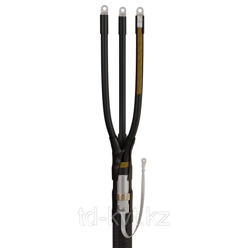 Концевая кабельная муфта для кабелей с бумажной или пластмассовой изоляцией до 1кВ 3КВНТп-1-25/50 (Б)