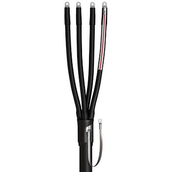 Концевая кабельная муфта для кабелей с пластмассовой изоляцией до 1кВ 4ПКТп(б)-1-150/240