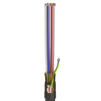 Концевые муфты внутренней установки для контрольных кабелей с пластмассовой изоляцией до 1кВ ККТ-1 нг-LS