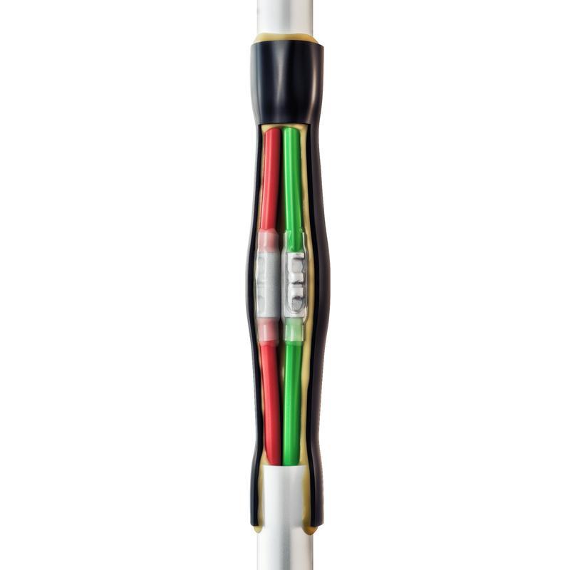 Соединительная кабельная муфта для кабелей «нг-LS» сечением 1-10 мм с пластмассовой изоляцией до 400 В 5ПСТ