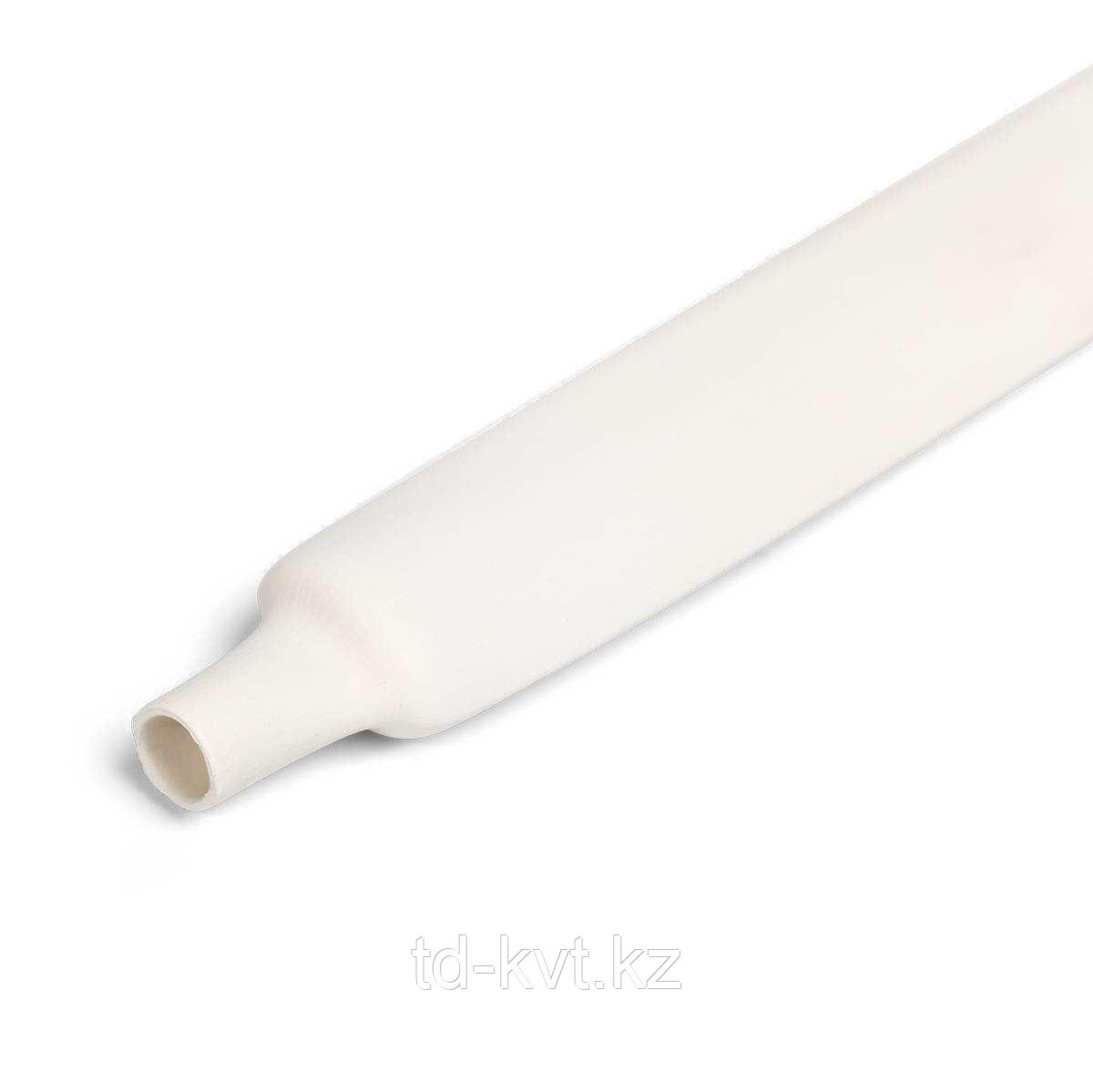 Цветная термоусадочная трубка с коэффициентом усадки 2:1 ТУТнг-4/2, бел